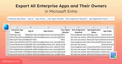 Export All Enterprise Apps and Their Owners in Microsoft Entra