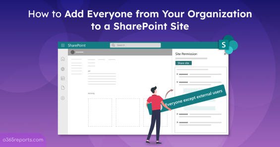 How to Add Everyone to a SharePoint Site in Microsoft 365