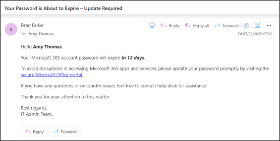 Send Password Expiry Notification in Microsoft 365