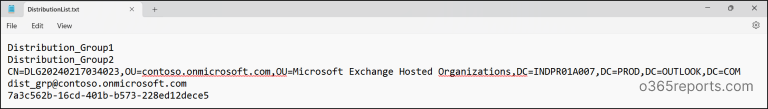 How to Export Distribution Groups Report in Microsoft 365