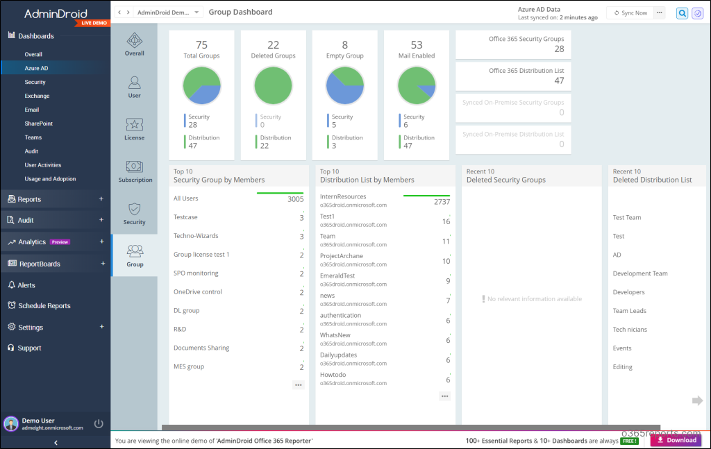 How to Export Distribution Groups Report in Microsoft 365