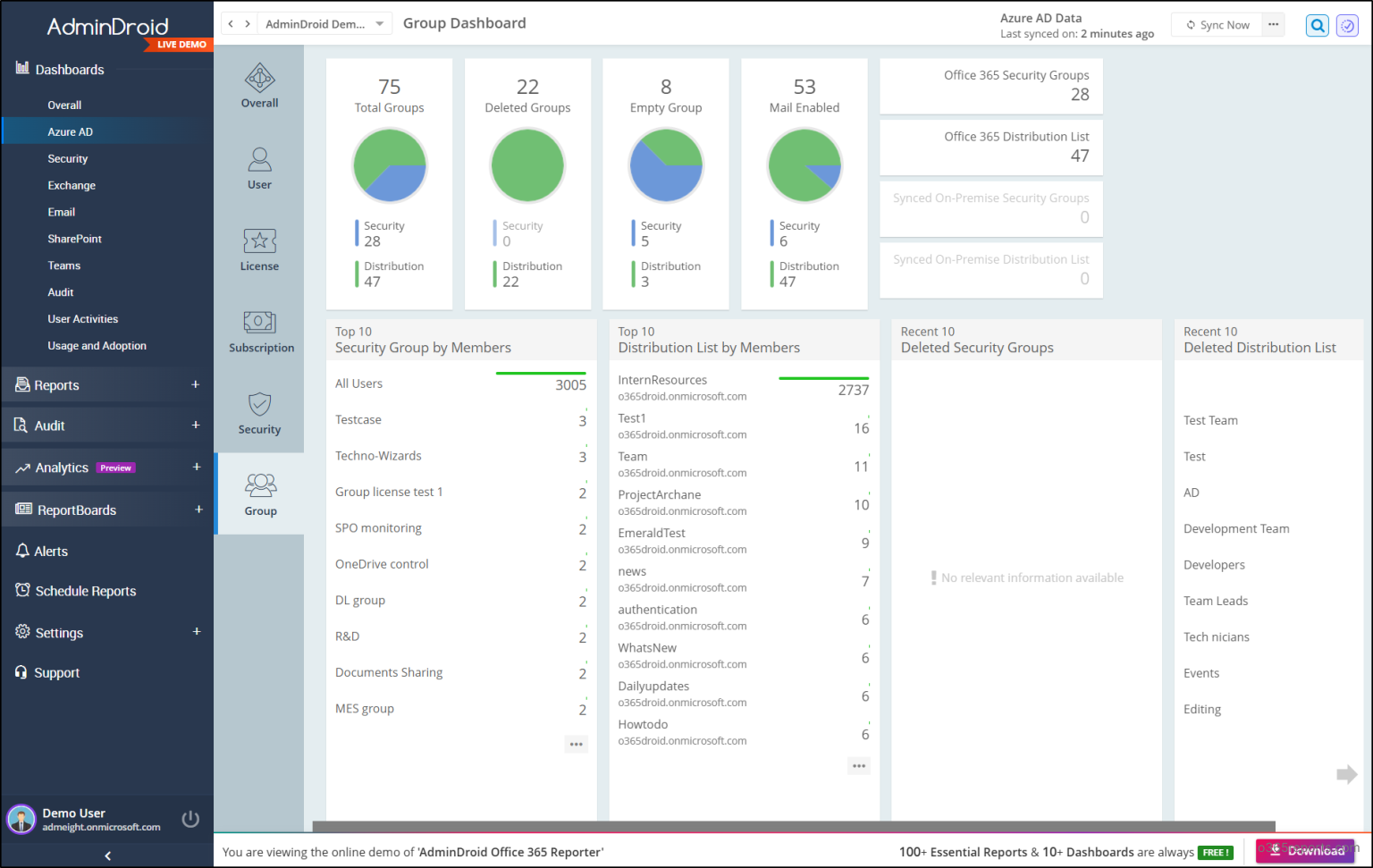 How to Export Distribution Groups Report in Microsoft 365