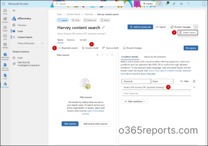 Access Search Features in eDiscovery