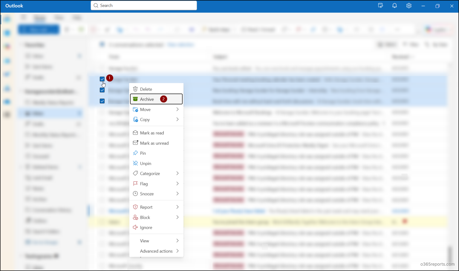 How to Manage Emails in Microsoft Outlook