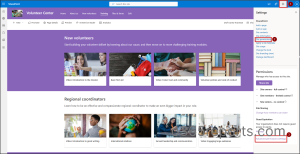 Set permissions after creating your intranet
