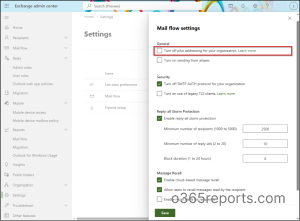 How to Enable Plus Addressing in Exchange Online