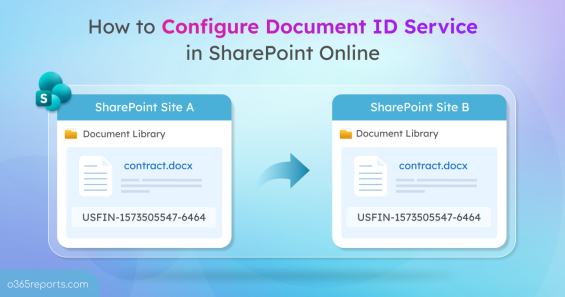 How to Activate Document ID Service in SharePoint Online