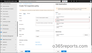Configure TLS Policy in Entra ID