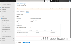 reate a Security Profile to Link TLS Policy and Prompt Policy