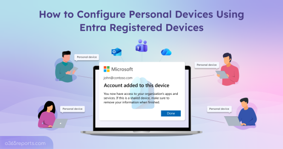 How to Configure Personal Devices Using Entra Registered Devices