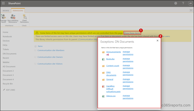 Understand Permission Inheritance in SharePoint Online