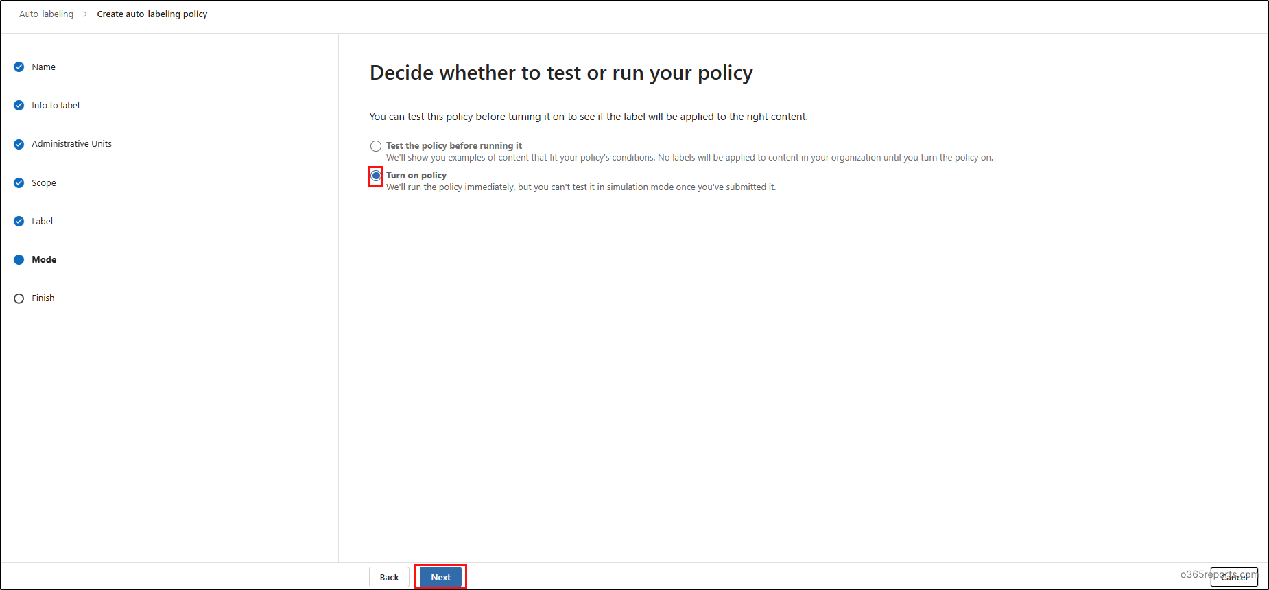 mode-of-auto-labeling-policy