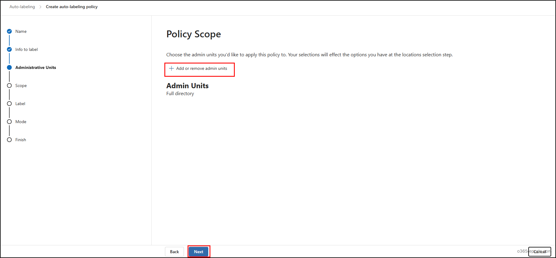 retention-label-policy-scope