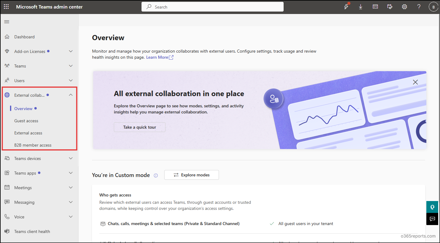 External Collaboration Settings in Microsoft Teams