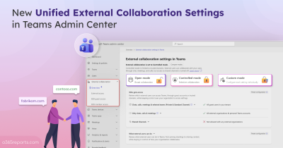 Unified External Collaboration Settings in Teams Admin Center Unified External Collaboration Settings (2)