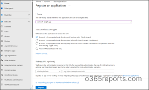 Register an Application in Microsoft Entra