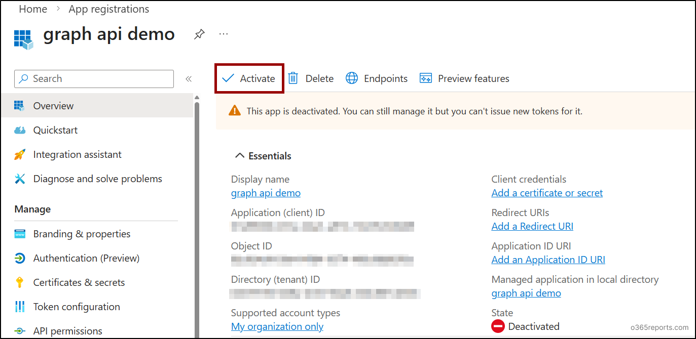 How to Temporarily Disable Sign-ins for Entra Applications