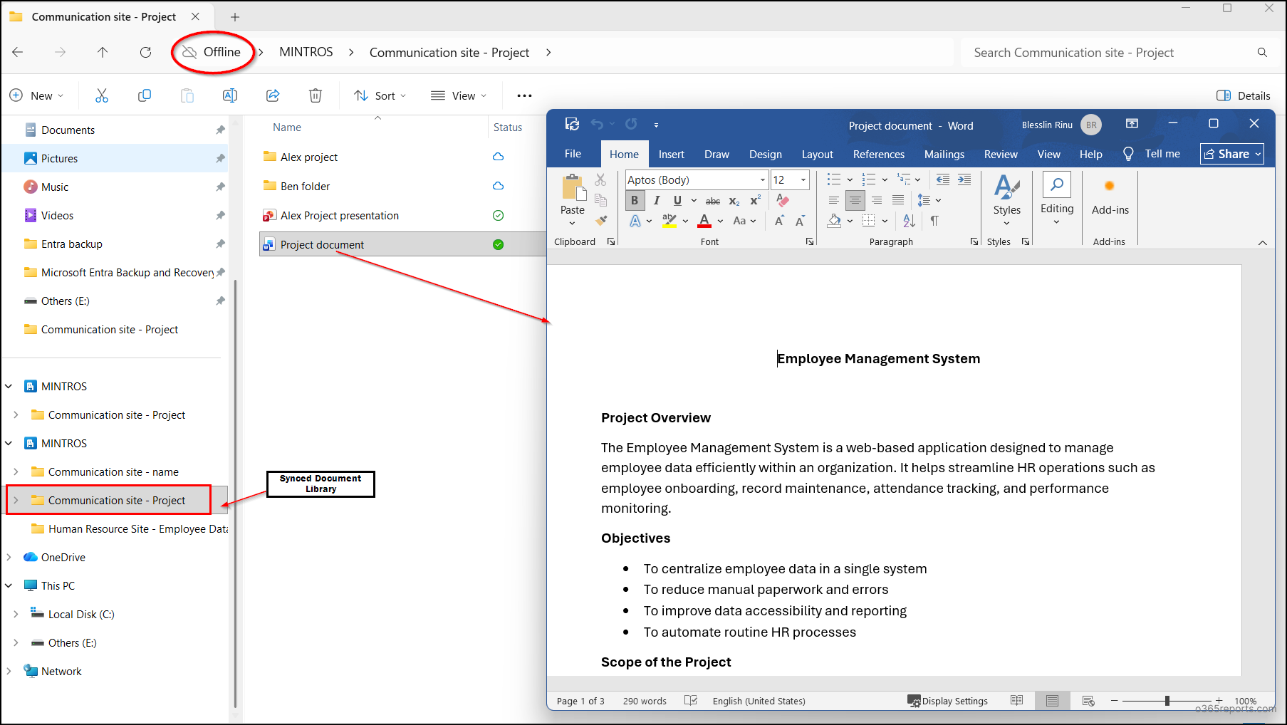 Sync Vs Add shortcut to OneDrive - Access SharePoint files offline