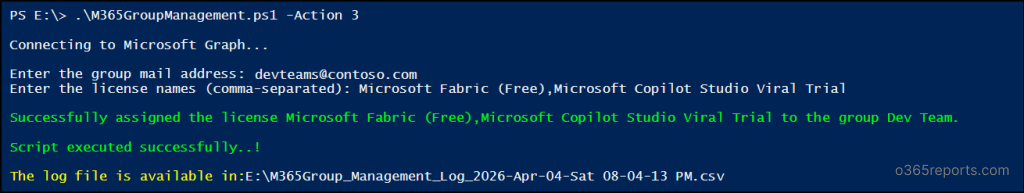 Manage Microsoft 365 Groups Using a PowerShell Script