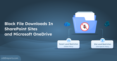 Prevent Users from Downloading Files in SharePoint and OneDrive Block File Downloads In SharePoint Sites and Microsoft OneDrive