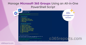 Get Nested Groups in Microsoft 365 Using PowerShell