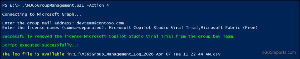 Manage Microsoft 365 Groups Using a PowerShell Script