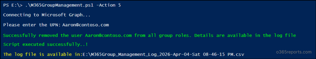 Manage Microsoft 365 Groups Using a PowerShell Script