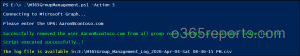 Manage Microsoft 365 Groups Using a PowerShell Script