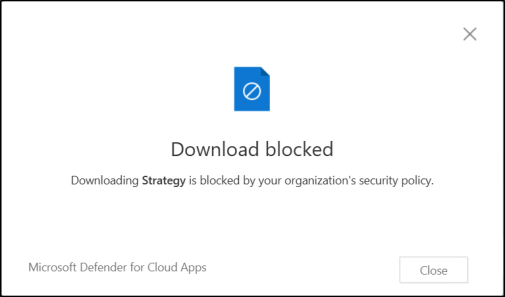 Block File Downloads in SharePoint and Microsoft OneDrive