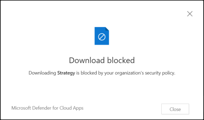 Block File Downloads in SharePoint and Microsoft OneDrive
