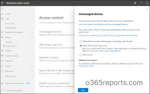 control-access-for-unmanged-devices-in-M365