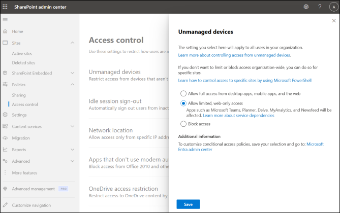 Sharepoint Block Screen Block File Downloads in SharePoint and Microsoft OneDrive