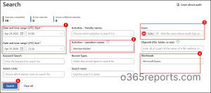 Get external chat details using Purview