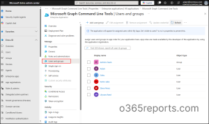 Assign Users to PowerShell Application in Microsoft 365