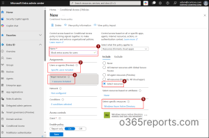 Block User Access to Entra Using CA Policy