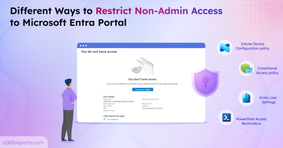 Different Methods for Restricting User Access to Microsoft Entra Portal