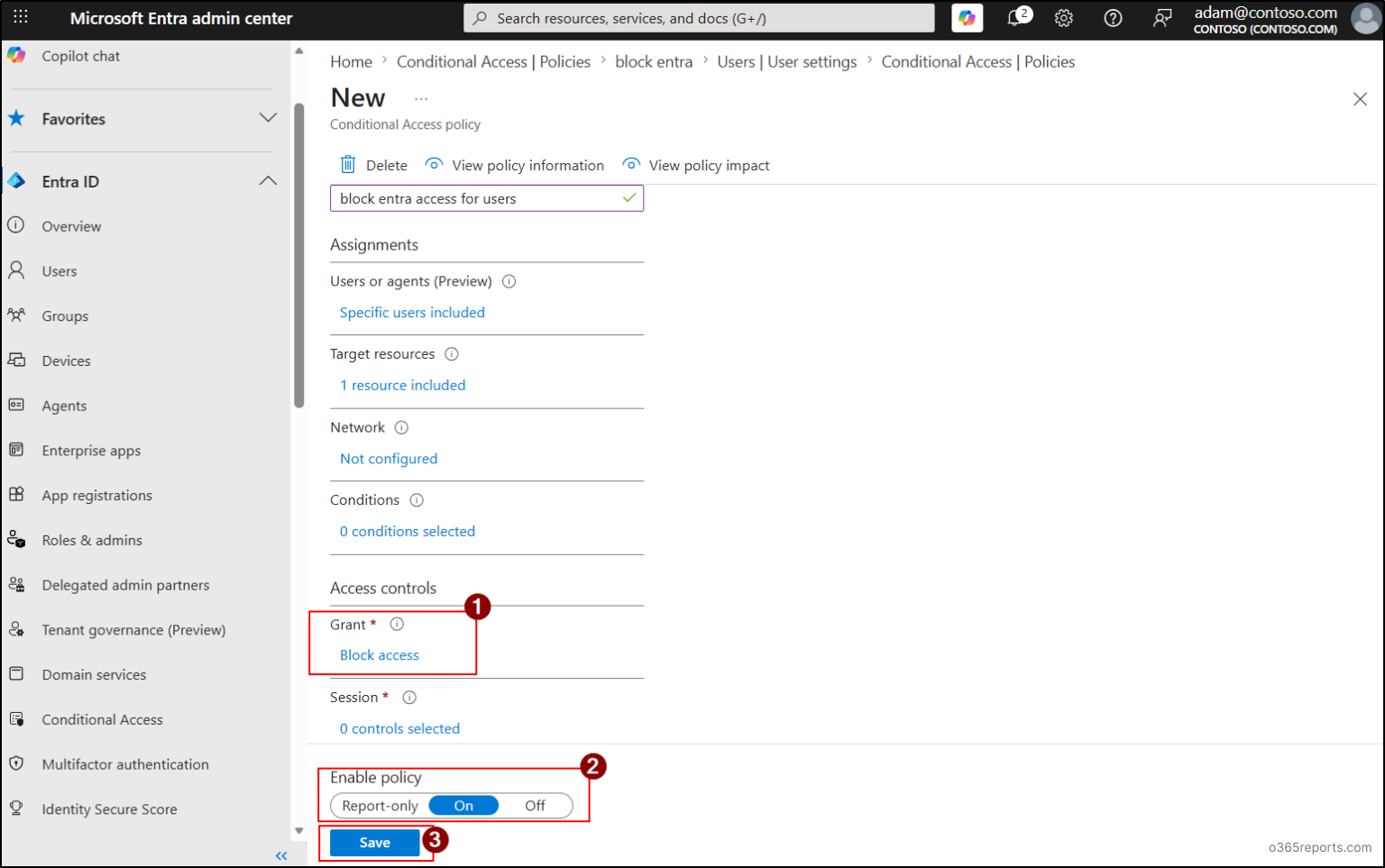 Different Ways to Restrict User Access to Entra Portal