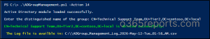 Delete AD Groups Using PowerShell