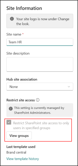 Restricted View Rsc Restricted SharePoint Site Access Control in Microsoft 365