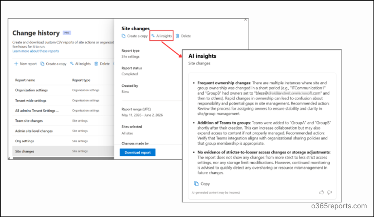 How to Create and Use Change History Reports in SharePoint