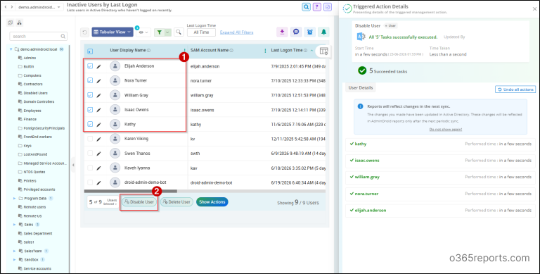 Identify Dormant Users in Active Directory Using PowerShell