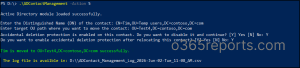 Move Contacts from One OU to Another OU in Active Directory