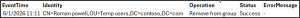 Remove Active Directory Contacts from Groups