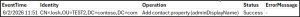 Update Active Directory Contact Properties