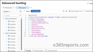 Prompt Injection Detection Methods Microsoft Defender