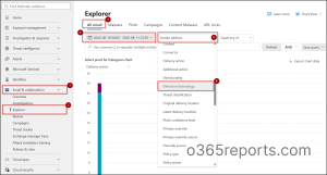Prompt Injection Emails in Microsoft Defender Explorer